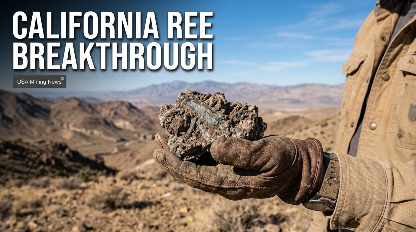 Locksley confirms REE mineralisation at El Campo, California - Mining Industry News