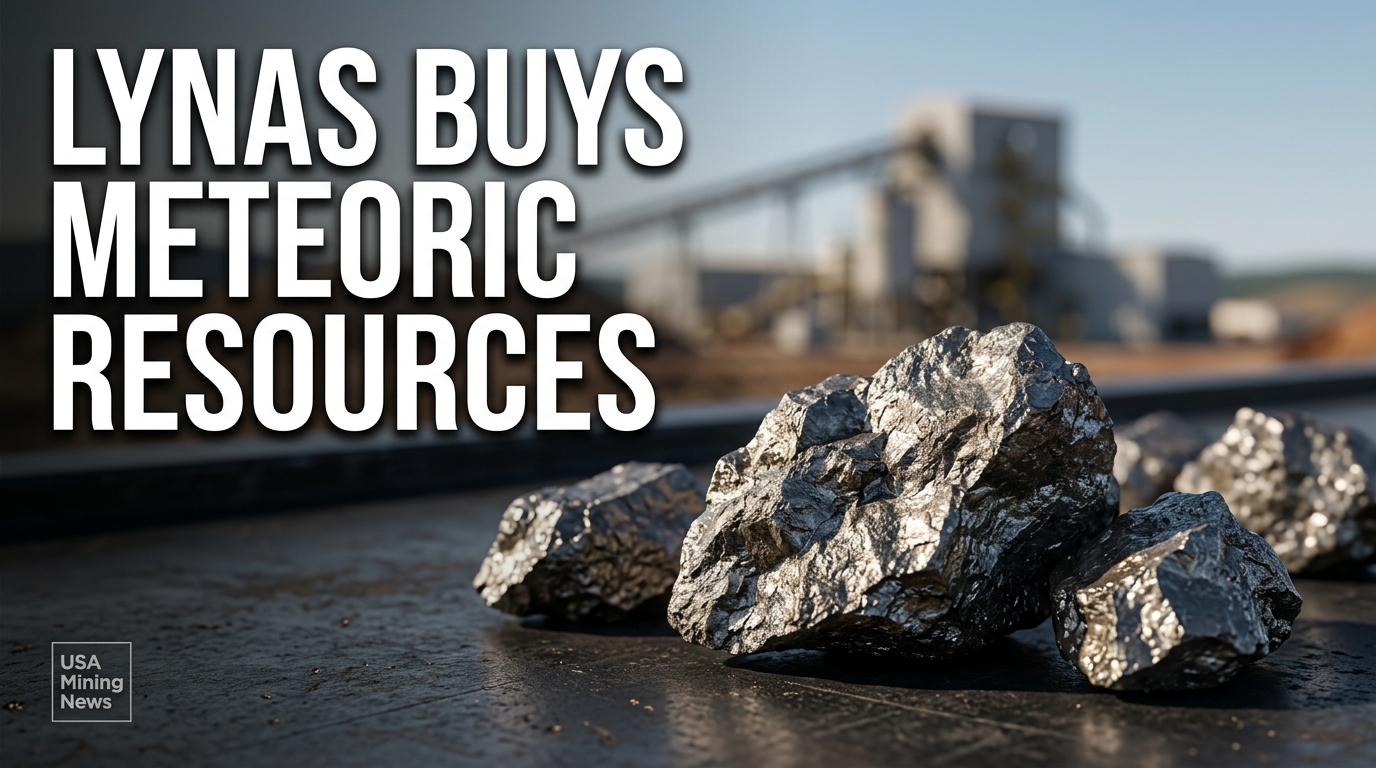Lynas agrees to buy Meteoric Resources in $674m all-share deal - Mining Industry News