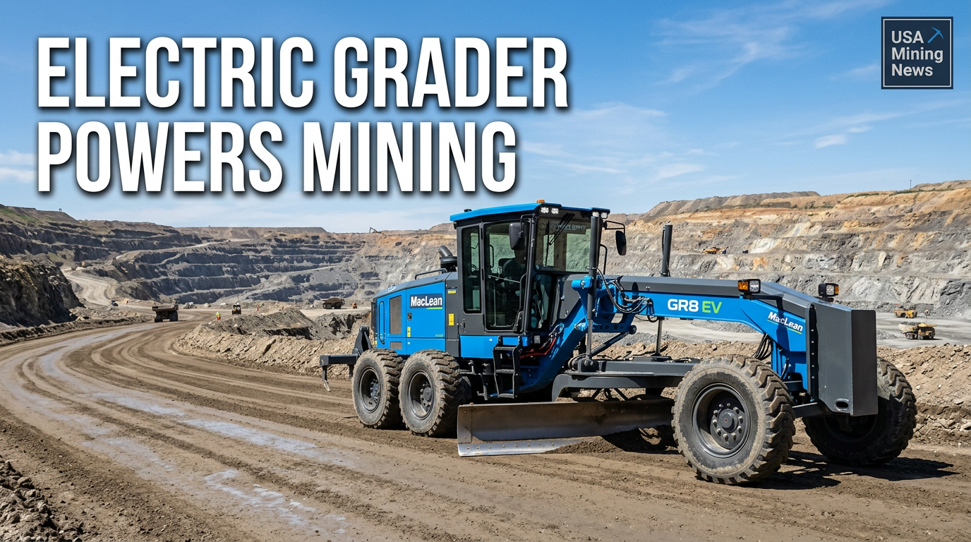 MacLean receives $2.5m for BEV research to support mining operations - Mining Industry News