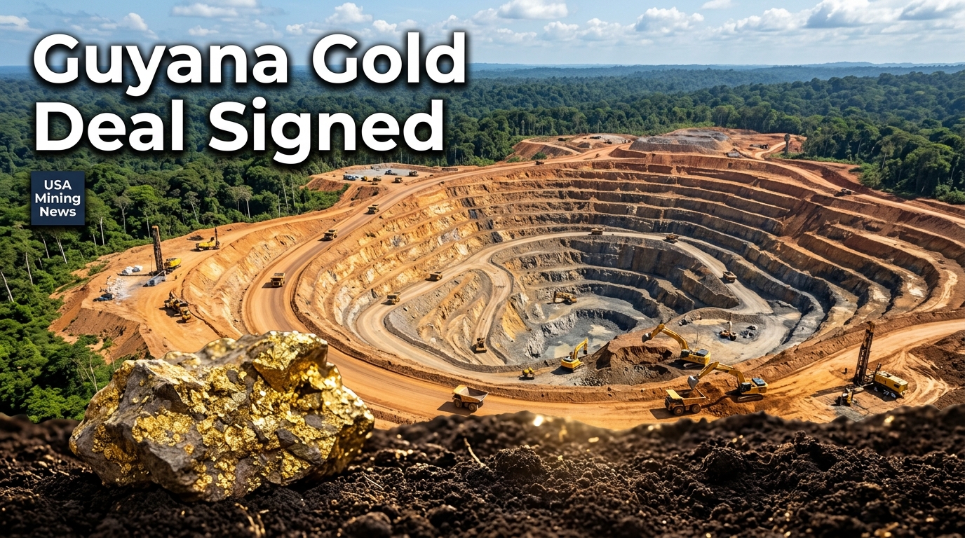 Mako Mining signs mineral agreement for Guyana gold project