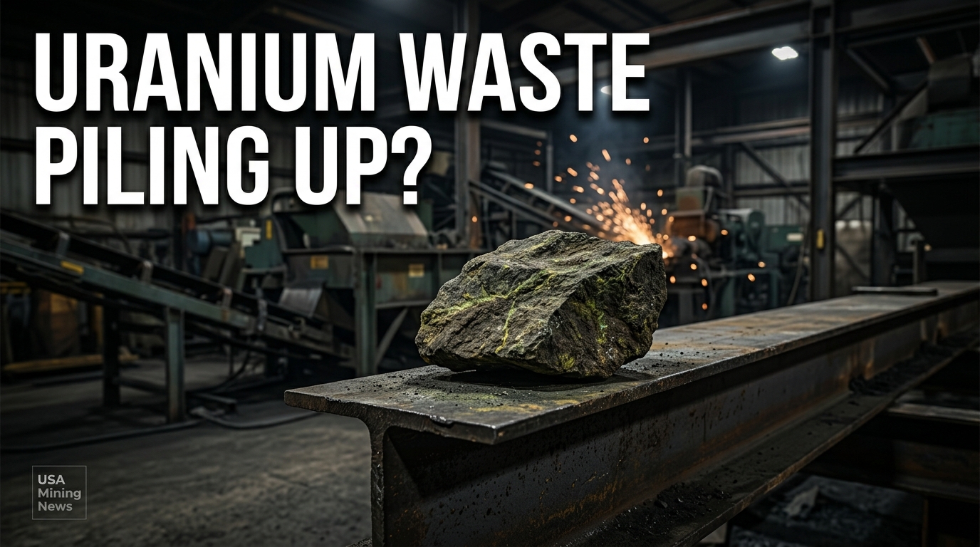 Metals One and DISA agree to treat uranium mine waste
