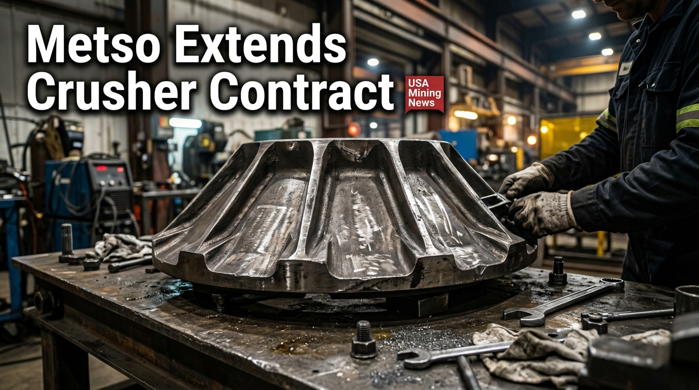Metso extends supply contract for crusher parts in South America - Mining Industry News