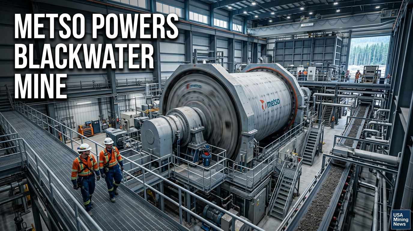 Metso to supply equipment for Blackwater Mine phase two project in Canada - Mining Industry News