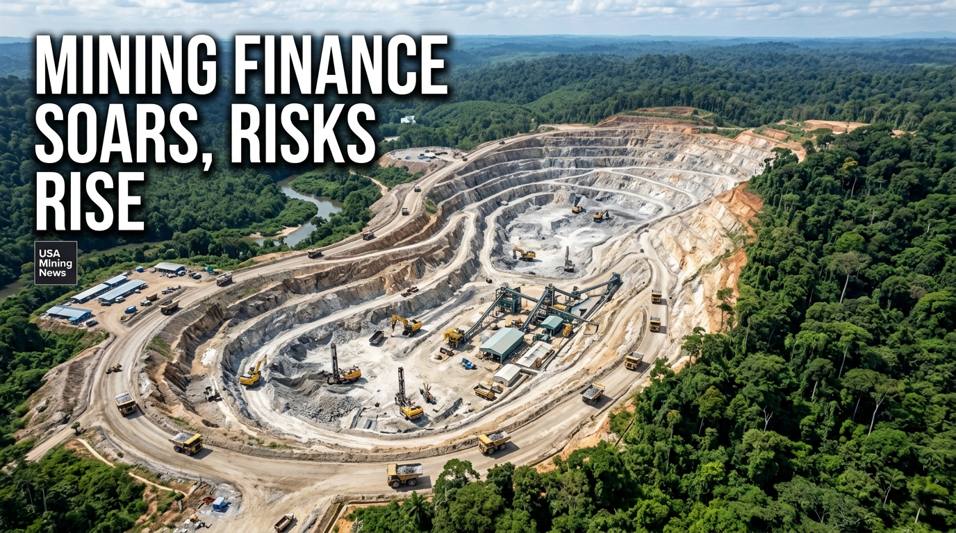 Mining finance rises 55% as biodiversity report flags risks - Mining Industry News