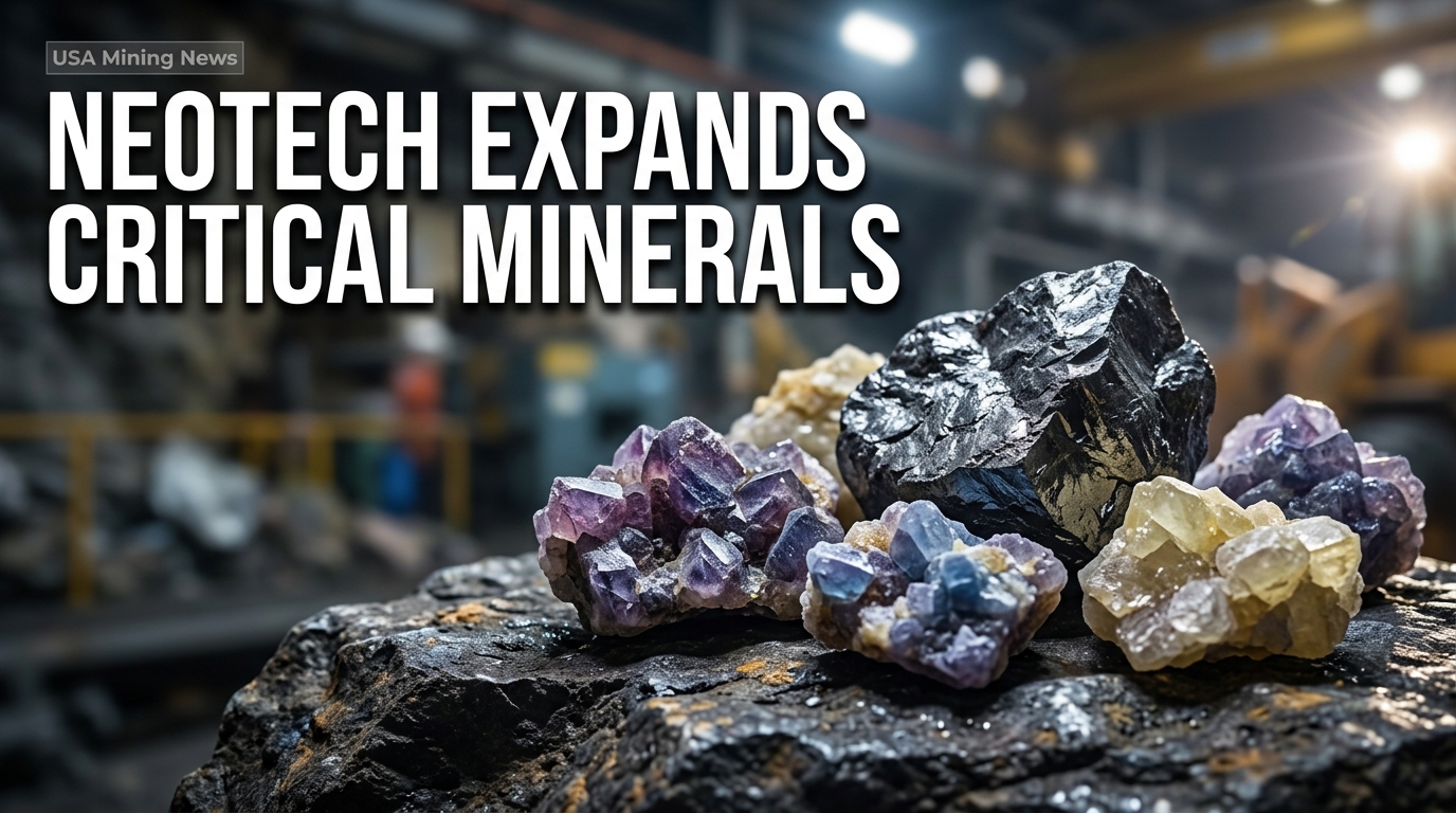 Neotech signs agreement for Torrance Project acquisition - Mining Industry News