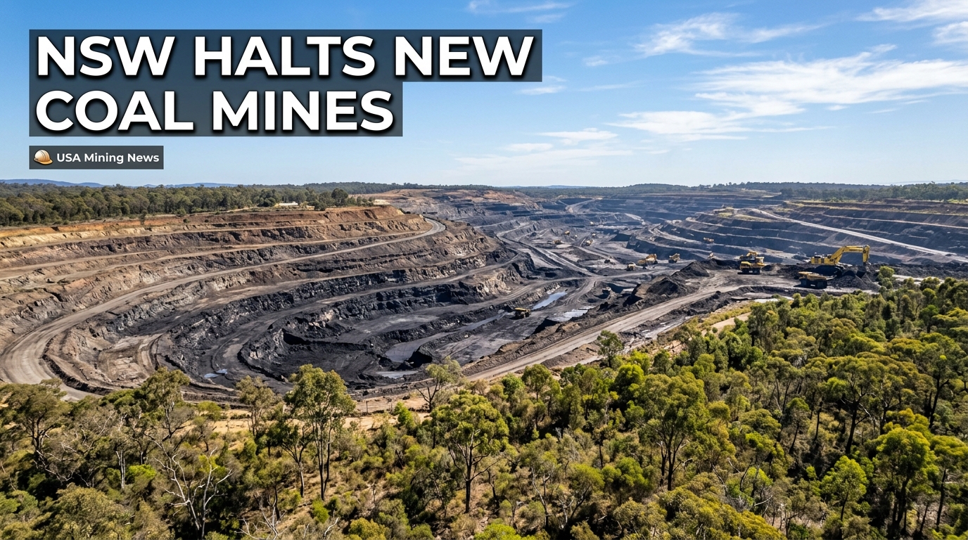 NSW to stop accepting new coal mine applications - Mining Industry News