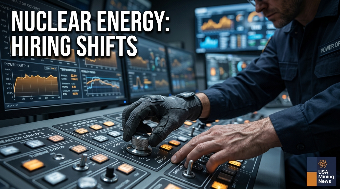 Nuclear energy hiring is slowing in North America – but leaders can see where capacity and risk are shifting - Mining Industry News