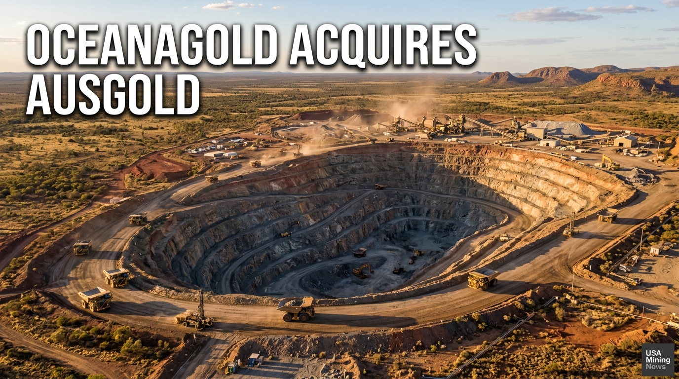 OceanaGold to acquire Ausgold for $549m - Mining Industry News