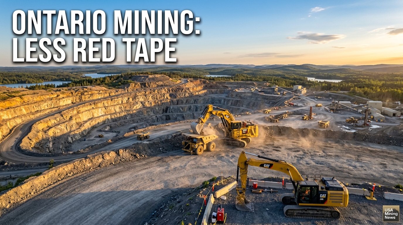 Ontario to axe early-stage red tape, mining minister says - Mining Industry News