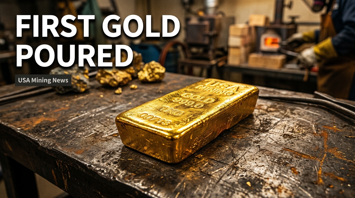 Pacgold achieves initial gold output at White Dam Project