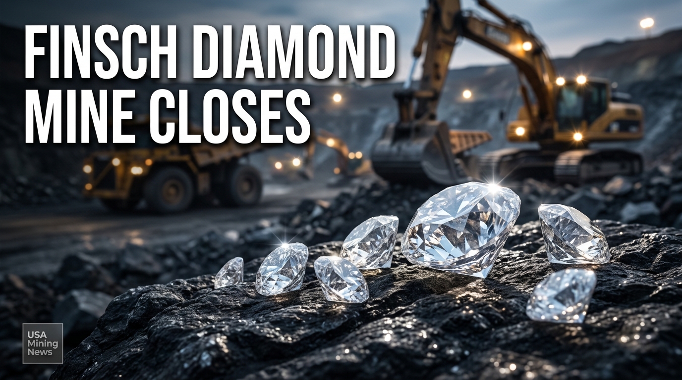 Park Village Auctions to handle Finsch Diamond Mine asset sale - Mining Industry News