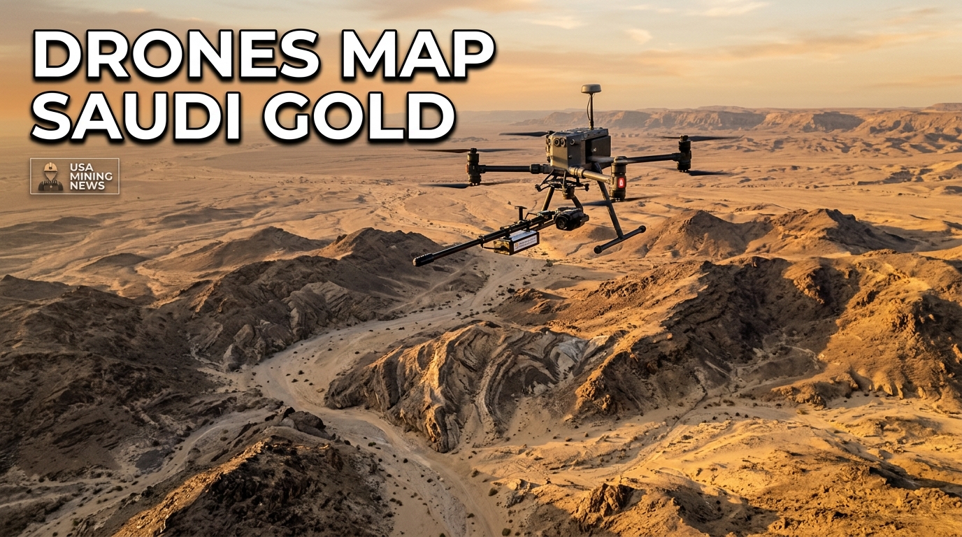 Peako to launch UAV magnetic surveys across five Saudi projects - Mining Industry News