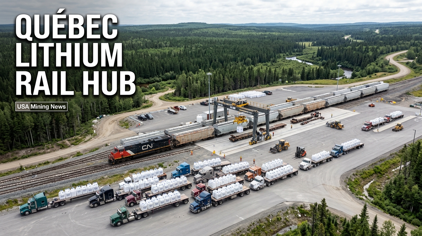 PMET and Matagami sign LoI for spodumene rail trans-shipment - Mining Industry News