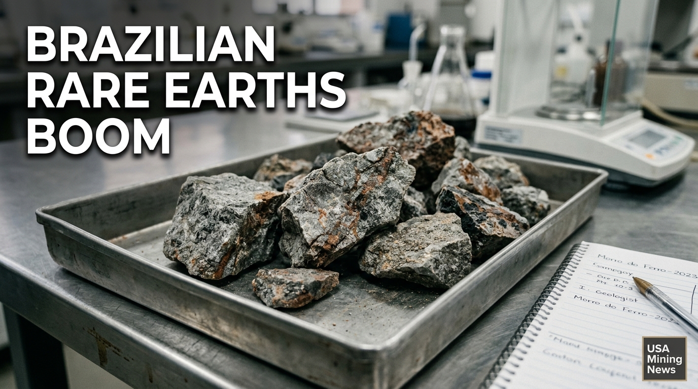 Power Minerals acquires Morro do Ferro rare earths project - Mining Industry News