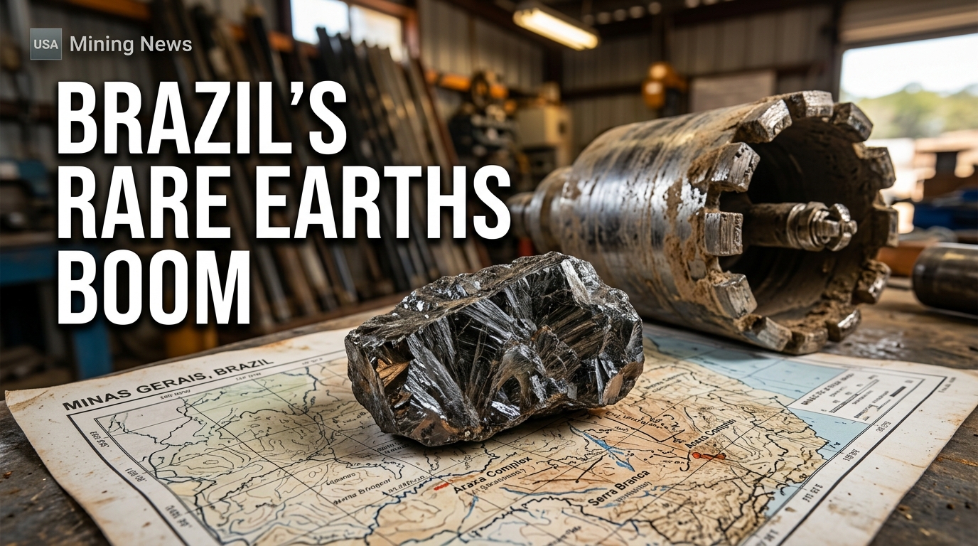 Power Minerals to begin drilling at Morro do Ferro Project in Brazil - Mining Industry News
