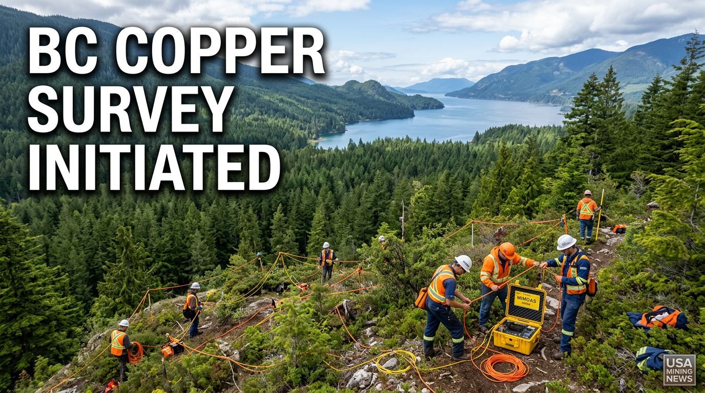 Questcorp initiates IP survey at BC’s North Island Project - Mining Industry News
