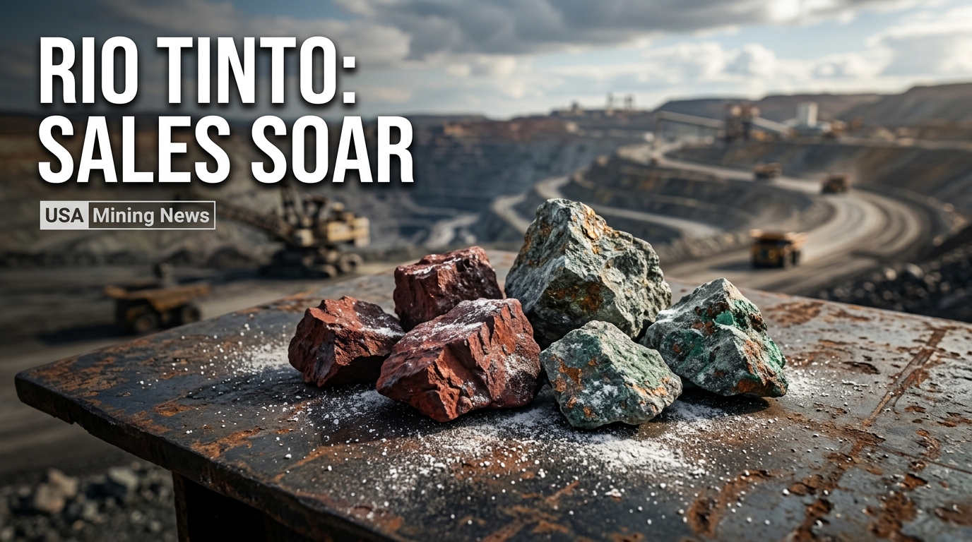 Rio Tinto reports increase in iron ore sales in Q2 2026 - Mining Industry News