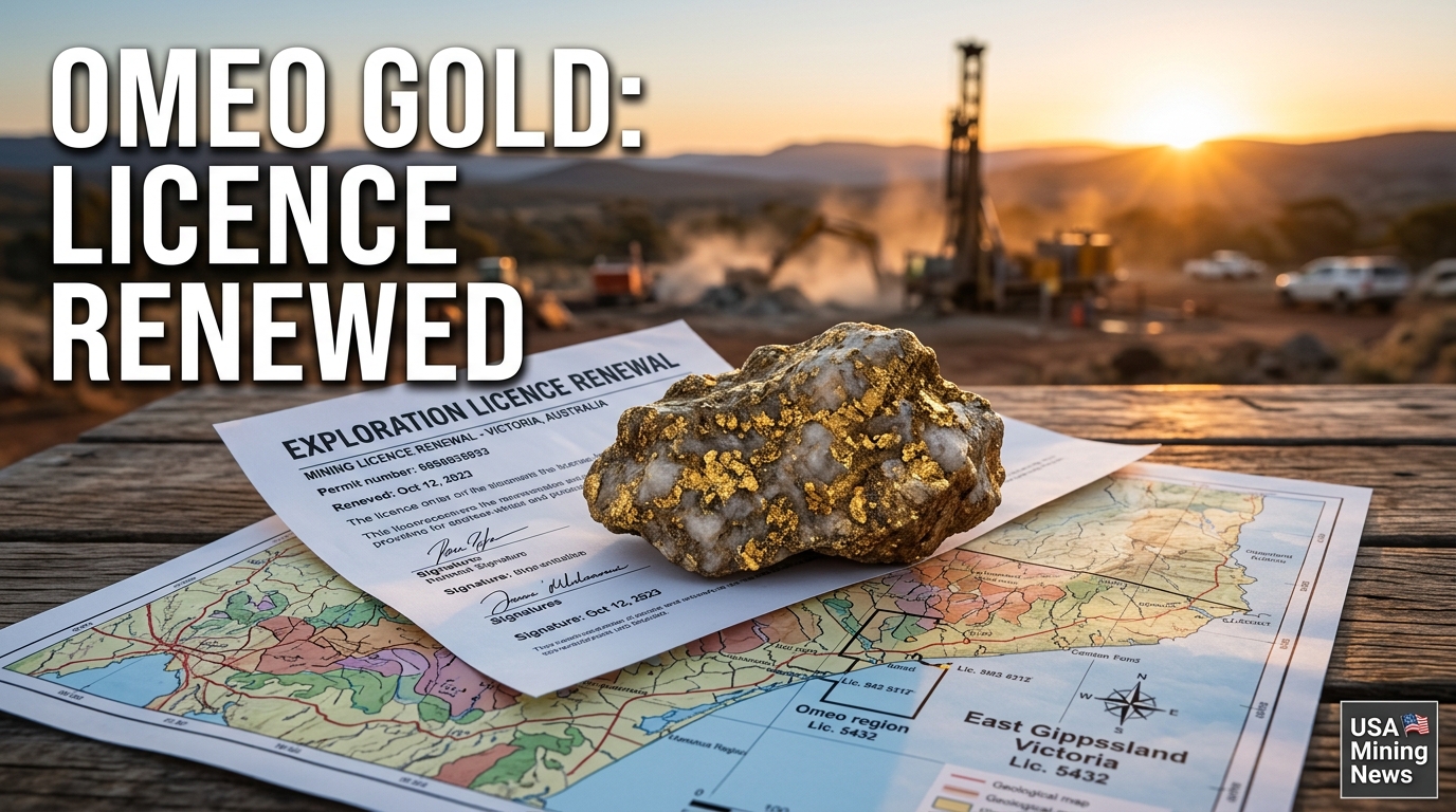 Rokeby announces 20-year licence renewal for Omeo Gold Project