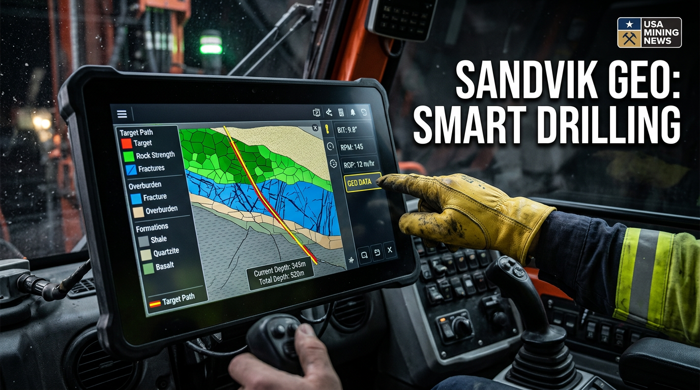 Sandvik Mining launches cloud-based digital service My Sandvik Geo - Mining Industry News