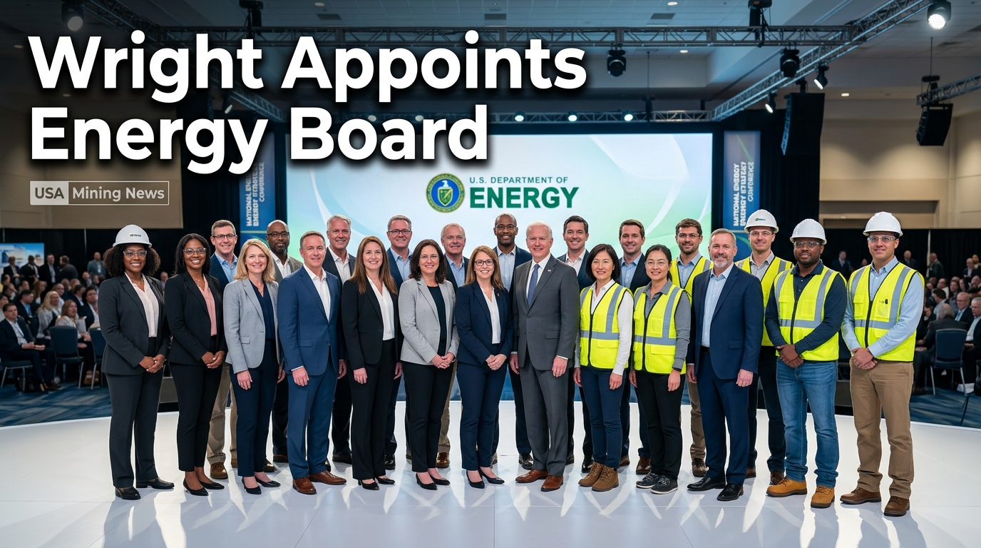 Secretary of Energy Chris Wright Announces Newly Appointed Members of the Secretary of Energy Advisory Board - Mining Industry News