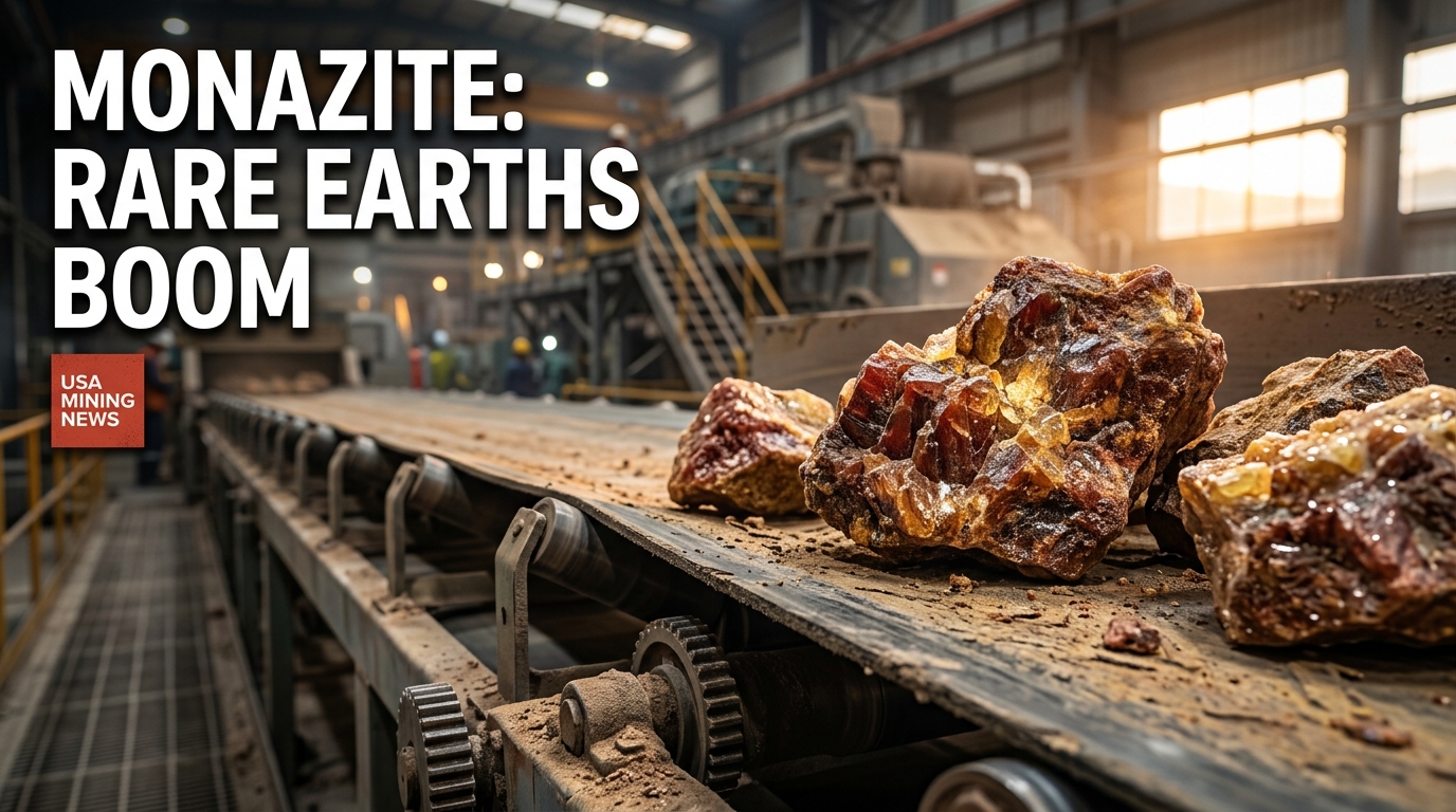 SMM begins monazite processing plant construction