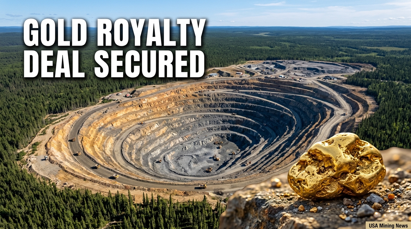 Spanish Mountain Gold to divest 1.5% royalty to Wheaton