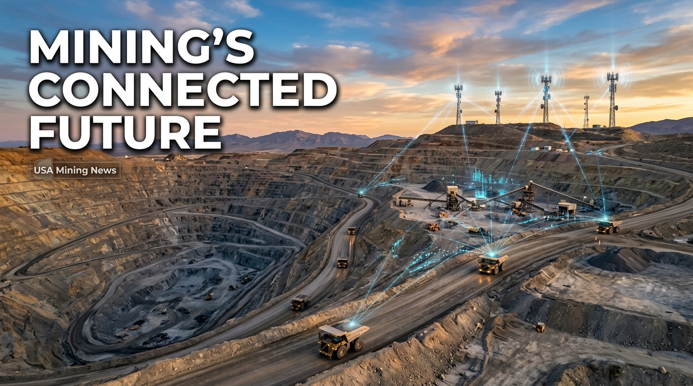 The mine of the future gets connected