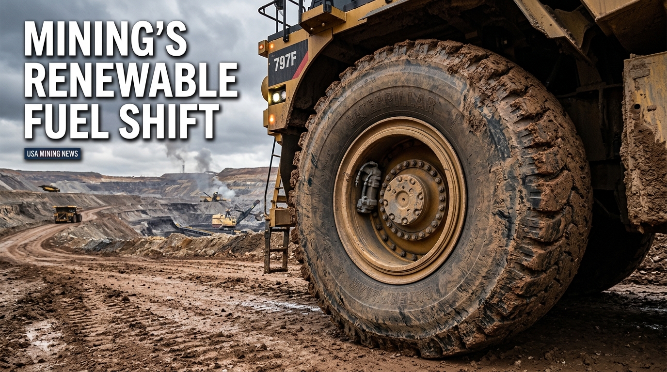 The rise of renewable diesel in lower emission mining - Mining Industry News