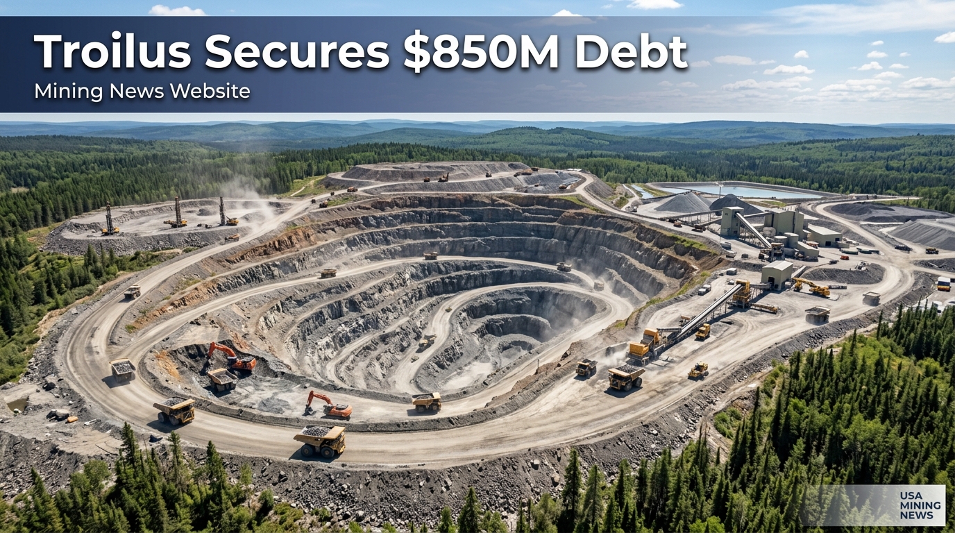 Troilus secures $850m credit-approved debt commitments - Mining Industry News