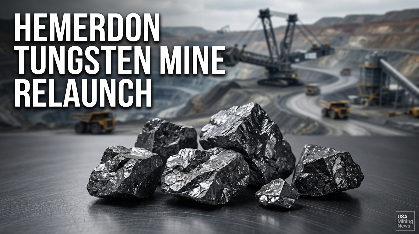 Tungsten West to relaunch Hemerdon mine by early 2027 - Mining Industry News