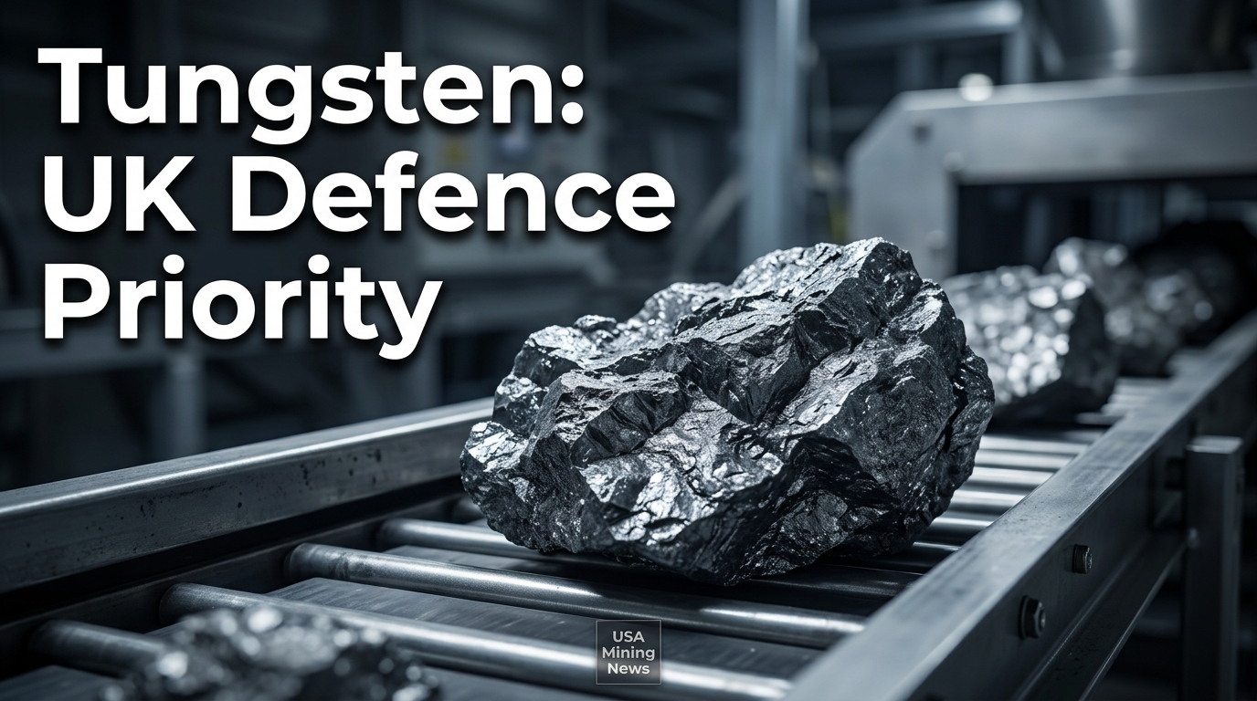 UK inquiry thrusts tungsten mining into defence minerals spotlight
