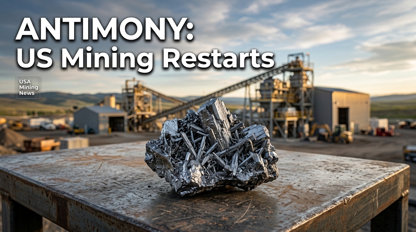 United States Antimony restarts mining in Montana - Mining Industry News
