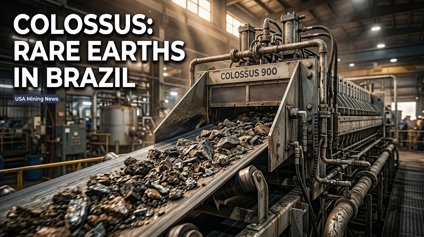 Viridis awards first equipment contract for Colossus in Brazil - Mining Industry News