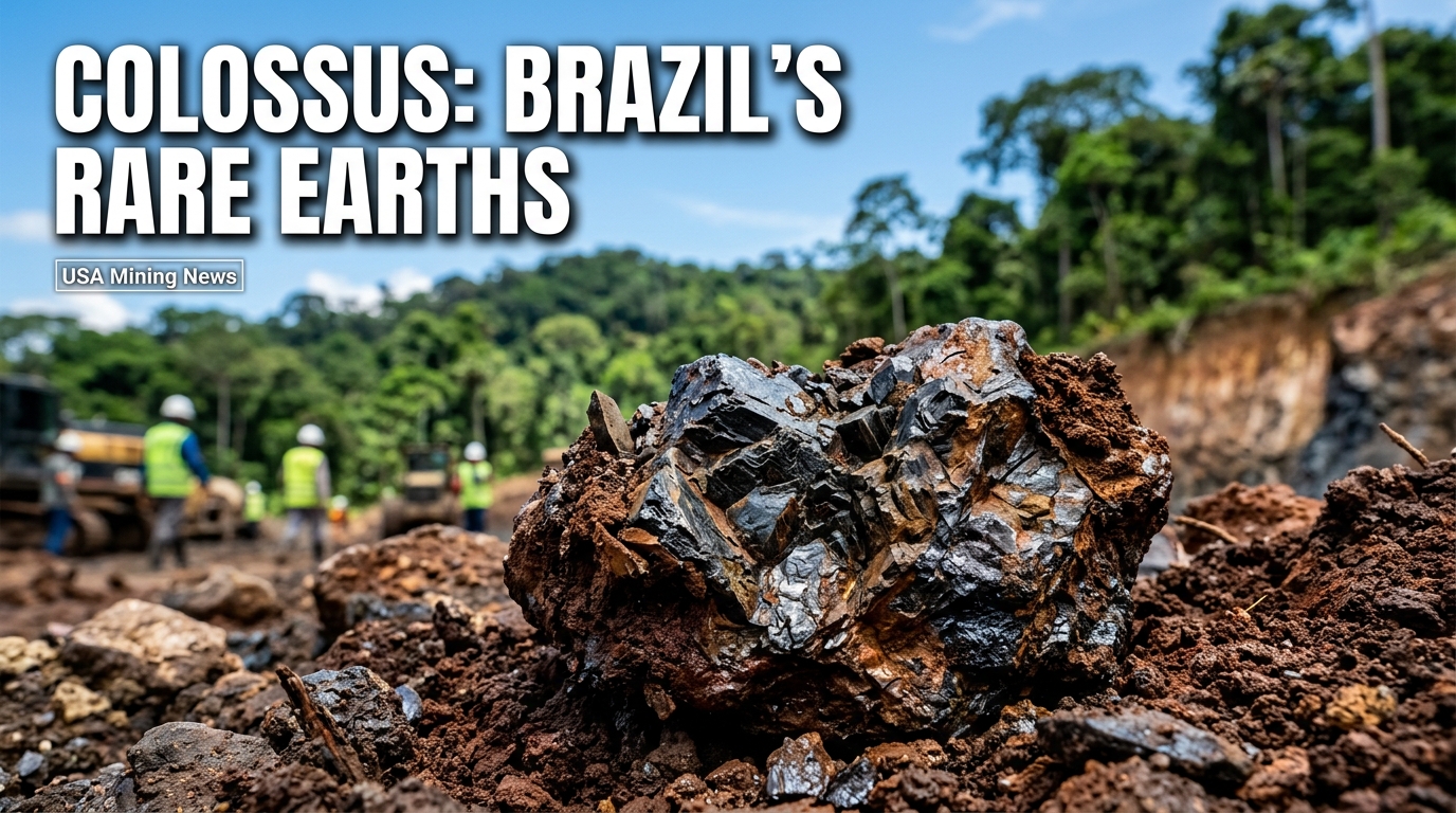 Viridis obtains $120m equity backing for Colossus rare earth project - Mining Industry News