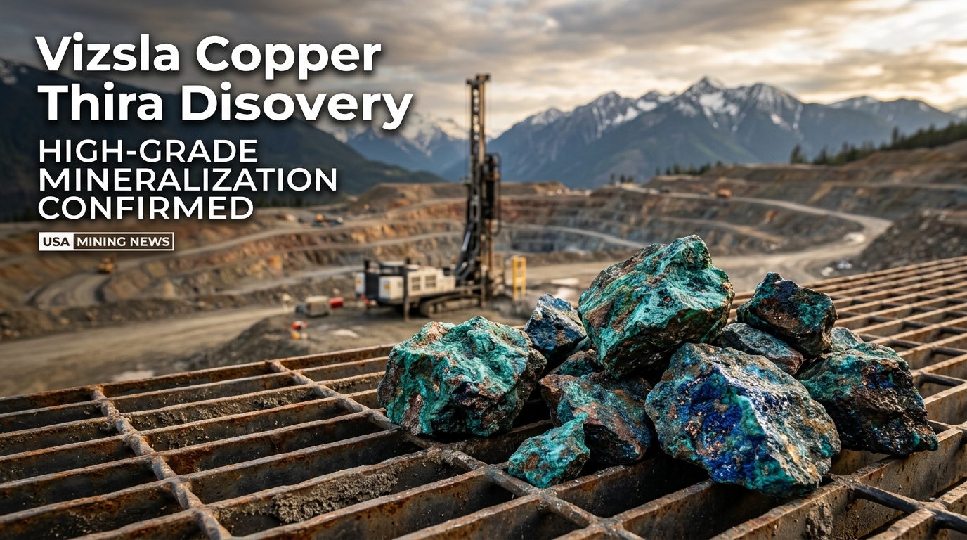 Vizsla Copper reports phase one drill results at Thira Discovery