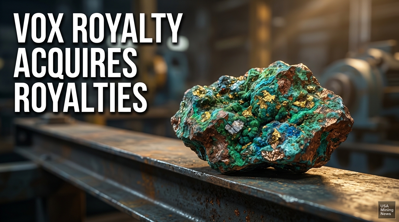 Vox Royalty Australia to acquire two mining royalties - Mining Industry News