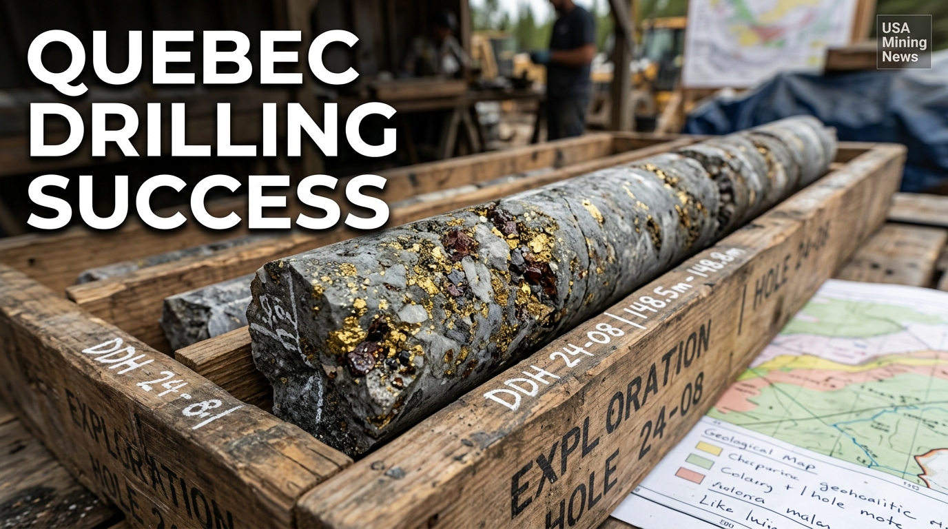 wBullion Gold concludes drilling at Quebec’s Langlade project - Mining Industry News
