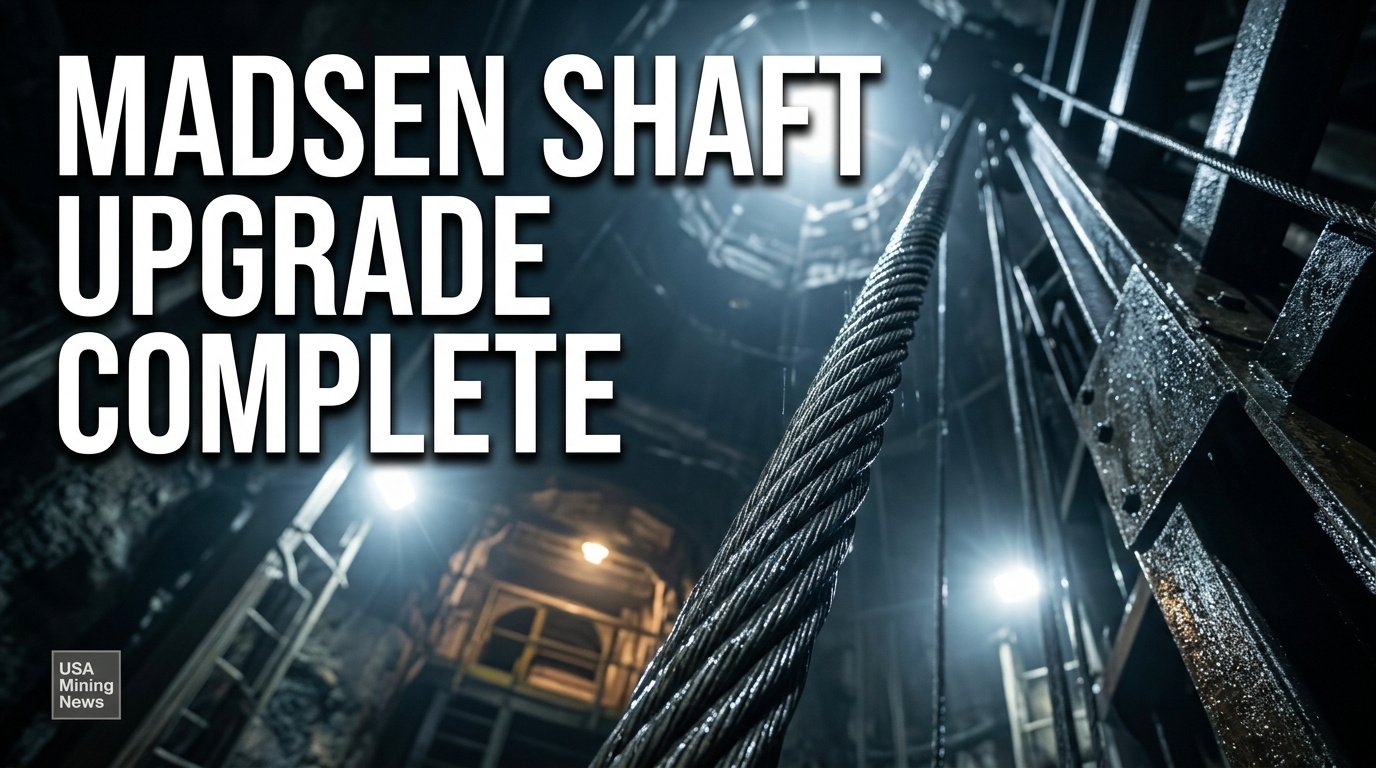 West Red Lake Gold completes phase one of Madsen Mine shaft upgrade