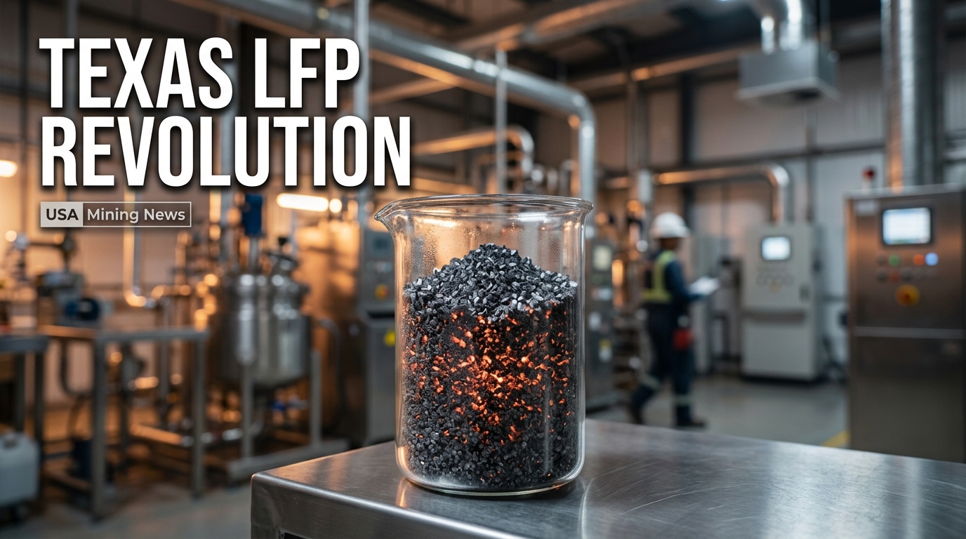 Wildcat, EnergyX to develop LFP cathode facility in Texas - Mining Industry News