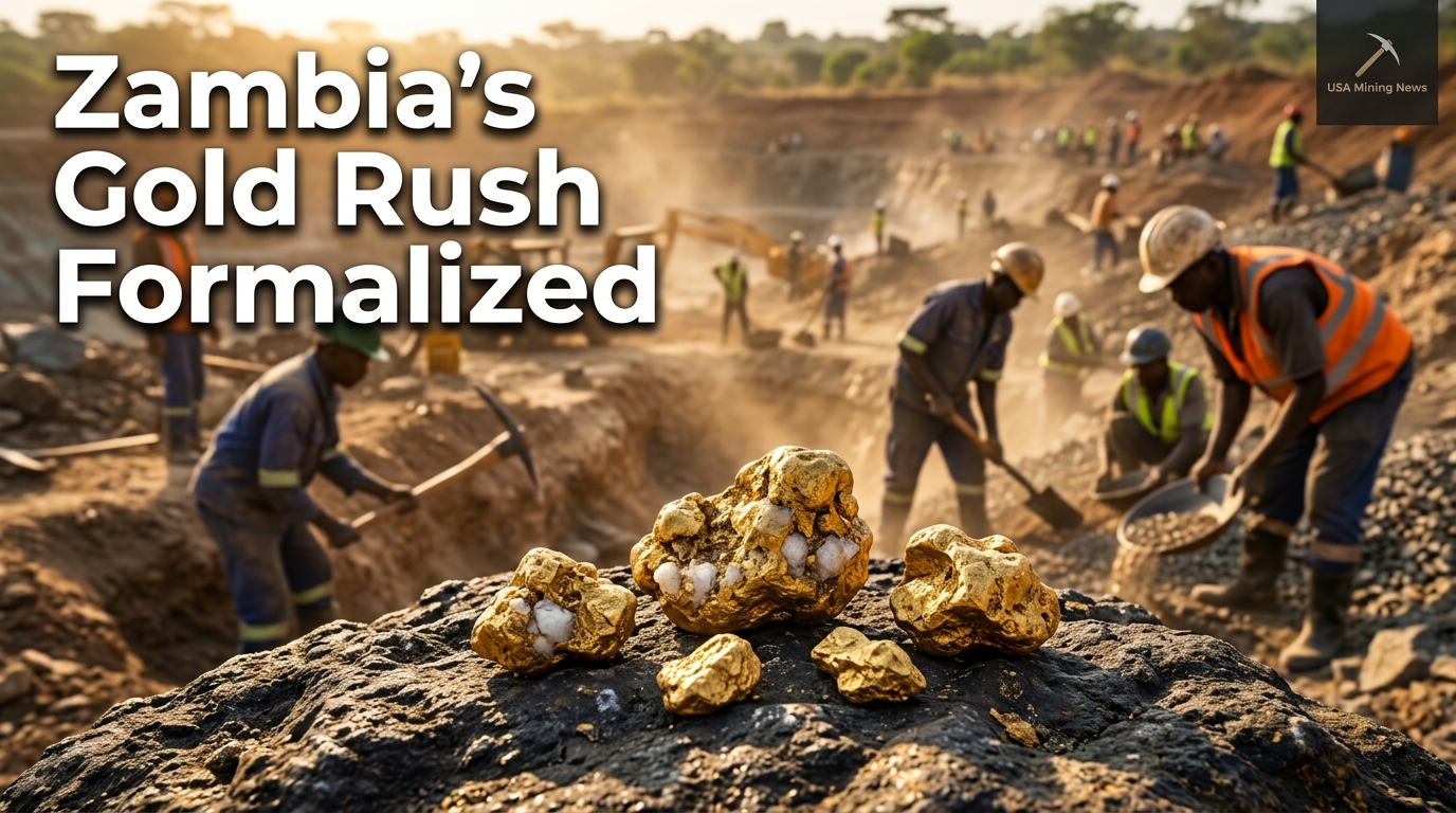 ZCCM targets $1.8bn from formalised small-scale gold sector - Mining Industry News